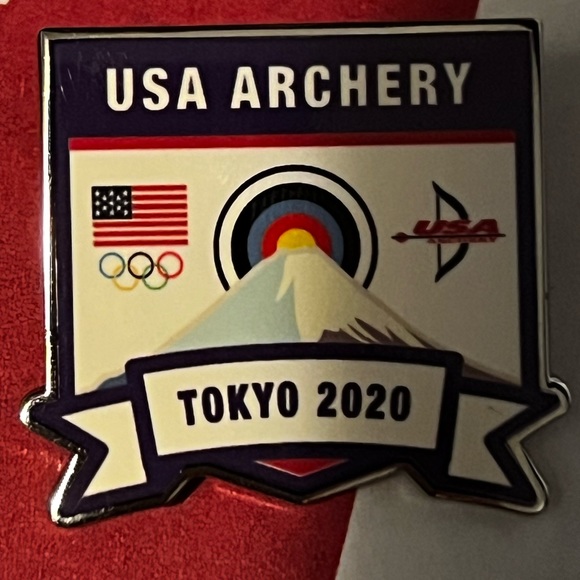 Set of 10 Team USA pins from various sports and games. Excellent condition. - Picture 7 of 11